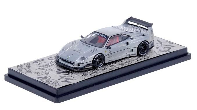 [予約]INNO Models(イノモデル) 1/64 LB-WORKS F40 マットブラック Hong Kong Toycar Salon  2023 イベント限定モデル